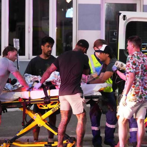 La plage de Bondi à Sydney placée sous haute sécurité après la fusillade meurtrière de ce dimanche.