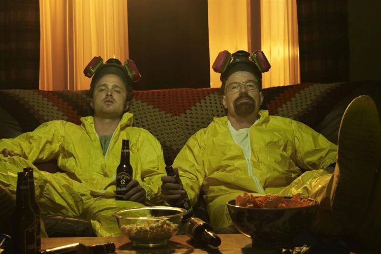 Bryan Cranston dans la peau de Walter White, anti-héros culte de la série Breaking Bad.