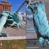 Une réplique de la Statue de la Liberté s’effondre au Brésil