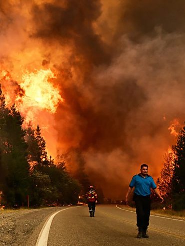 Patagonie : un incendie hors de contrôle ravage plus de 5 500 hectares