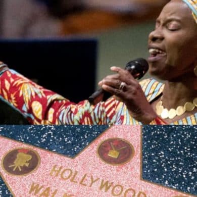 Angélique Kidjo recevra son étoile sur le Hollywood Walk of Fame le 18 août 2026.