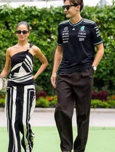 George Russell et Carmen Montero Mundt ont annoncé leurs fiançailles après six années de relation.