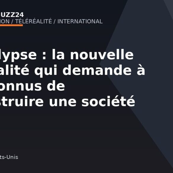Apocalypse enferme 14 inconnus dans une ville abandonnée pendant 28 jours