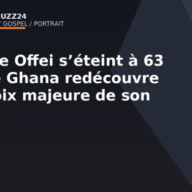 Bernice Offei, figure du gospel ghanéen, est décédée à 63 ans