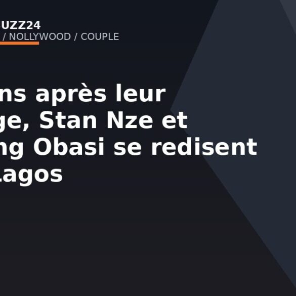 Stan Nze et Blessing Obasi renouvellent leurs vœux à Lagos