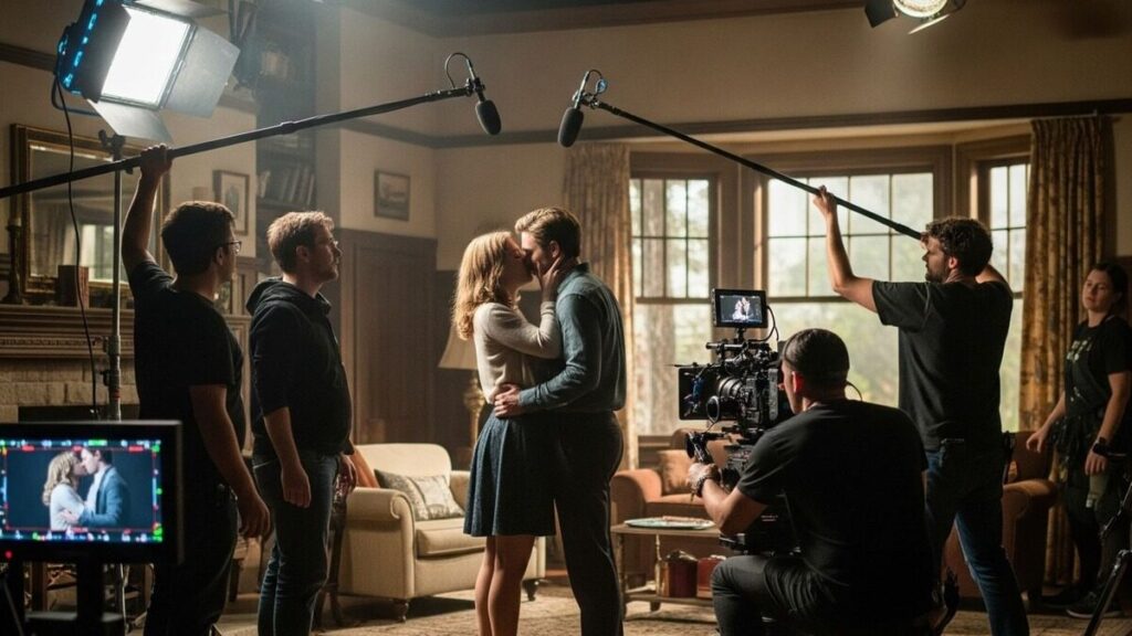 Comment les scènes de baiser sont-elles préparées et tournées au cinéma ?
