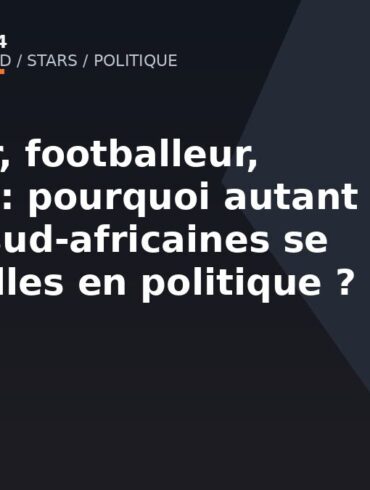 DJ Ready D fait partie des célébrités sud-africaines engagées dans les municipales