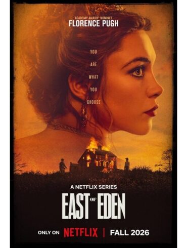 Florence Pugh sur l’affiche de la série East of Eden