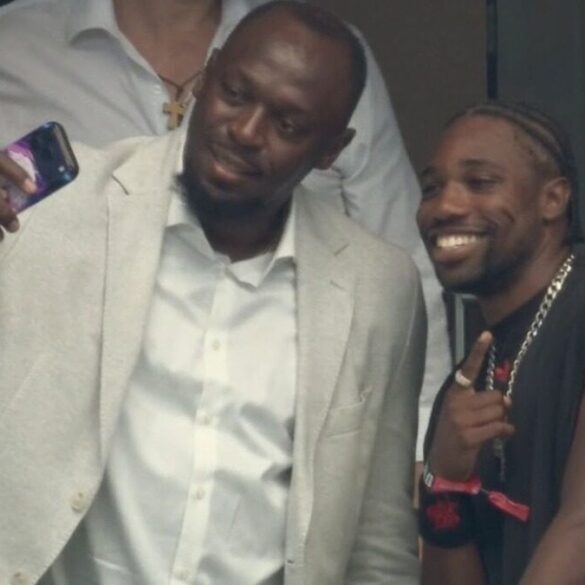 Usain Bolt aux côtés de IShowSpeed