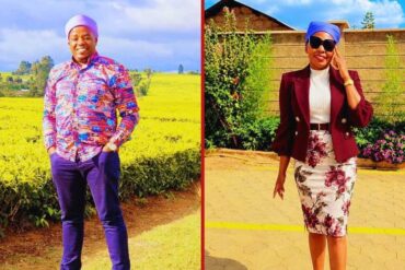 Karangu Muraya et son épouse séparée Triza Njeri.