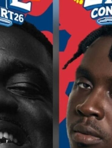 Kweku Smoke lors d’un événement musical au Ghana