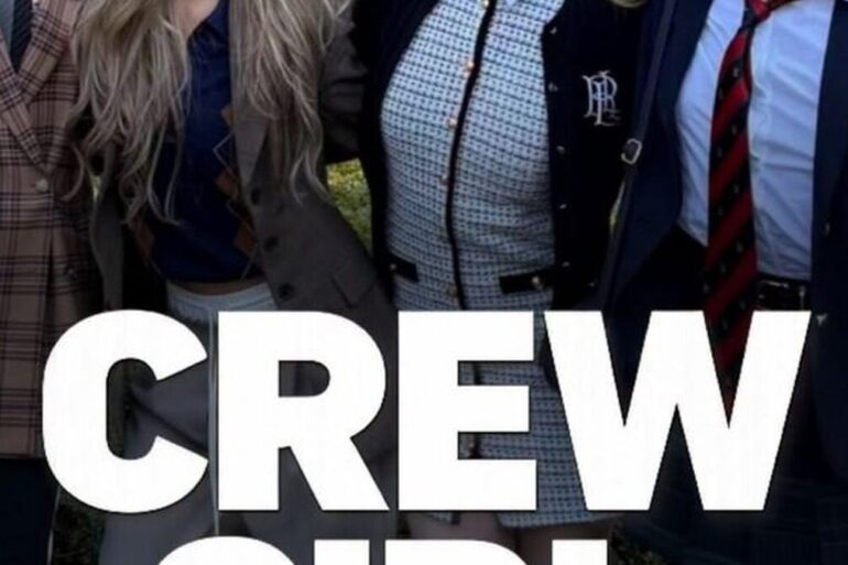 Affiche de la série Netflix Crew Girl, diffusée en français sous le titre Mal barrée