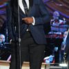 Le chanteur américain Ne-Yo sur scène