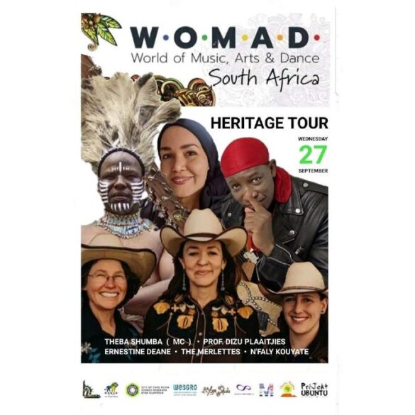 Affiche d’une tournée WOMAD South Africa