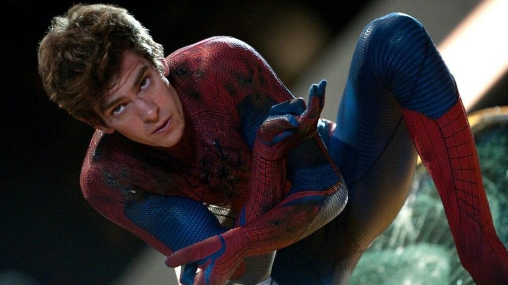 Andrew Garfield dans le rôle de Spider-Man
