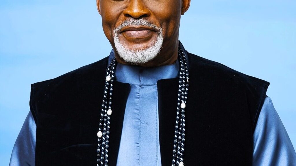 Portrait de l’acteur nigérian Richard Mofe-Damijo