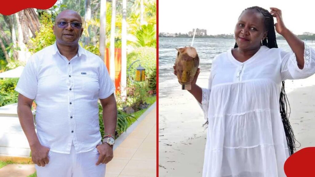 Simon Kabu et Sarah Mtalii