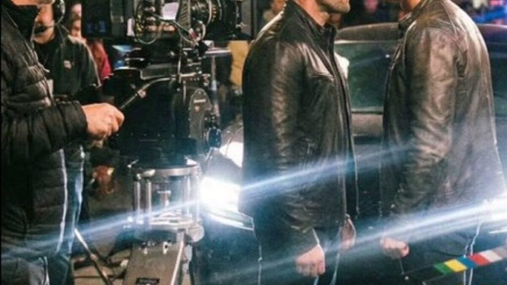 Équipe technique sur un plateau de tournage