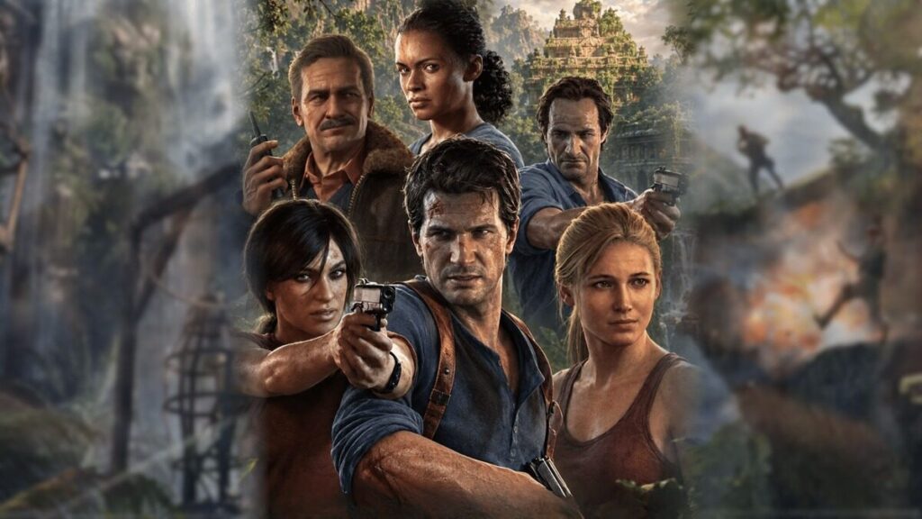 Nathan Drake dans une scène d’Uncharted 4